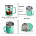 thumbnail image 3 of Tasse à Café en Acier Inoxydable avec Poignée, Isolation à Double Couche, 3 of 5