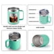 thumbnail image 3 of Taza de aislamiento de doble capa con asa de taza de café de acero inoxidable a la moda, 3 of 5