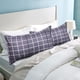 thumbnail image 5 of Juego de 2 fundas de almohada para cama tamaño queen con estampado de sobres con cierre de cola, funda de almohada para decoración del hogar, 5 of 5