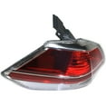 thumbnail image 4 of Tail Light Compatible with 2014-2016 Nissan Rogue 2.5L 2.0L I4 QR25DE MR20DD Left Driver Side HALOGEN REPN730192 176HP, 4 of 7