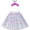 Purple Mermaid Set, variant on Sunny Fashion Girls Skirt Pink Heart Sequins Sparkling Tutu Dancing 2-12 2-3 Years