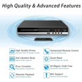 thumbnail image 3 of Full HD DVD Player 1080P High Definition CD/ EVD/ VCD Players with AV and Output Microphone, 3 of 6