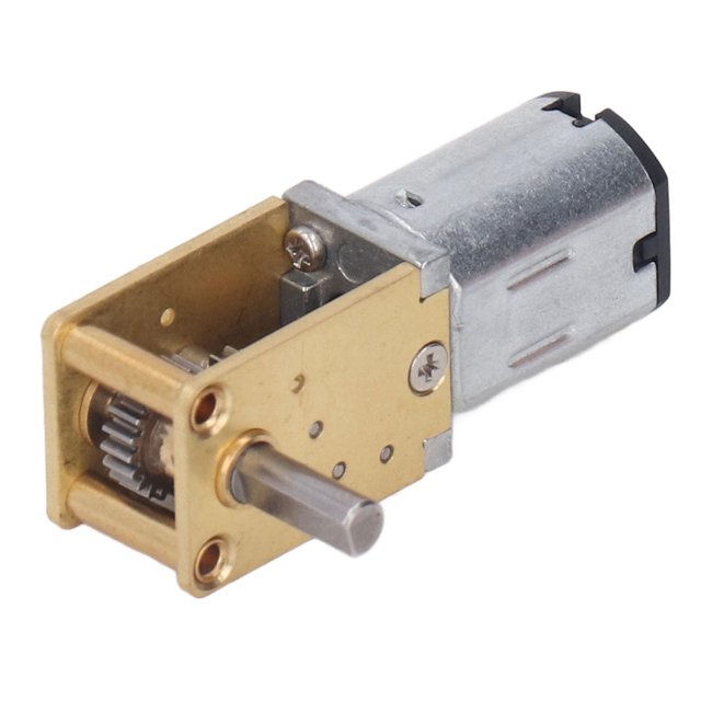 Motorreductor De 12V CC Con Base Fija, Eje único Cepillado, Engranaje Helicoidal De Alta Torsión, Motor Reductor De Velocidad De 7,5mm Para Coches Inteligentes