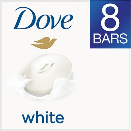 ***Do Not Publish***Dove White Beauty Bars Soap, 4 oz, 8 count