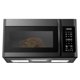 thumbnail image 1 of Horno microondas sobre la estufa BLACK+DECKER con ventilación y cocción automática de un solo toque, 1.7 pies cúbicos, negro, 1000 vatios, EM044K6CF-BK, 1 of 5