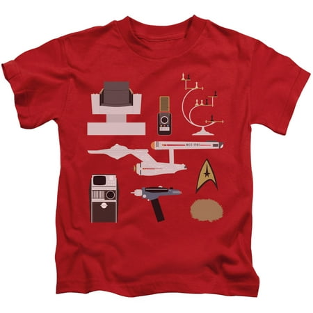 Star Trek - Tos Gift Set - Juvenile Short Sleeve Shirt - 4