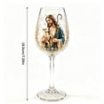thumbnail image 6 of Christmas Nativity Scene Theme Wine Glass Collection, Christmas Wine Glass with HD Vibrant Color Printed Holiday Goblet with Snowflake Decor for Wines Cocktails Holy Family Holiday Party Table Decor, 6 of 6