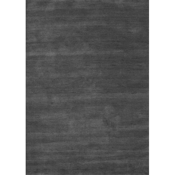 Ahgly Company Indoor Rectangle Abstract Gray Contemporary Area Rugs, 2' x 4'
