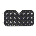 thumbnail image 7 of Fotbe Cartoon Rooster Car Windshield Sunshade | Sun Visor Protector Front Window Shade, Keeps Out UV Rays, Keeps Your Vehicle Cool-, 7 of 7