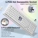 thumbnail image 3 of Teclado mecánico para juegos Redragon K723 Creamy Wireless, 3 of 9