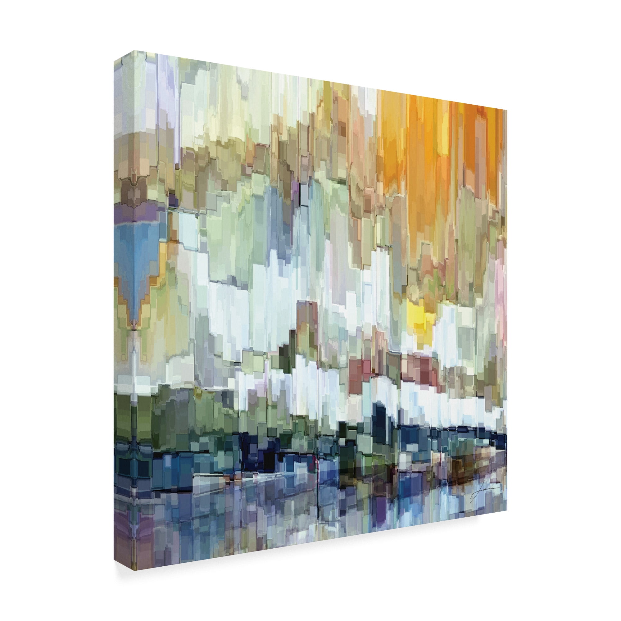 Trademark Fine Art 'Glacier Bay II' Canvas Art by James Burghardt