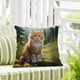 thumbnail image 5 of Juego de Cojines con Estampado de Animales | Cojín de Nailon y Elastano de 45X45 Cm | Multicolor | Decoración para Interiores y Exteriores | Ideal para Otoño E Invierno | Lavable a Máquina | 1 Funda, 5 of 6