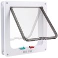 thumbnail image 1 of Puerta para gatos de 4 posiciones Puerta para gatos con tapa de túnel Puerta para gatos Puerta para gatos con cerradura Puertas para gatos para animales pequeños Cat Mate Bloqueable Fácil de instalar, 1 of 2