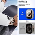 thumbnail image 4 of XiHAMA Waterproof Case Compatible with Apple Watch SE (2nd Gen) Series 6 5 4 Screen Protector, Tempered Glass Hard PC Bumper Face Cover, 4 of 7