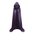 thumbnail image 1 of Decoraciones de Halloween, adornos de Halloween, regalos de Halloween, capa de bruja de Halloween, capa negra para fiesta, capa para niños adultos, linda y fácil de usar, capa de Halloween, 1 of 2
