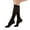 Black, variant on Medi Duomed Transparent Sheer Closed ToeKnee Highs - 15-20 mmHg Petite Nude XXL Petite RC15105