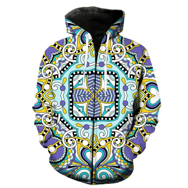 Sudadera con capucha estilo ucraniano para hombre, con cremallera, para adolescentes, de gran tamaño, con capucha, estilo hip hop, con estampado 3D, gran oferta 2024, informal y genial.