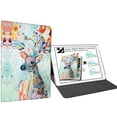 thumbnail image 6 of iPad Mini 3 2 1 Generation 7.9 Inch [ Mini 3rd Mini 2nd Mini 1st ] A1599 A1600 A1489 A1490 A1491 A1432 A1454 A1455 Printed Folio Magnetic Smart Protective Cover - Deer Print, 6 of 6
