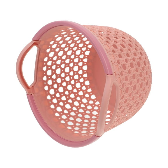 unbranded Large Storage Basket Water Resistant Storage Basket Pink 1Pack Storage Solution