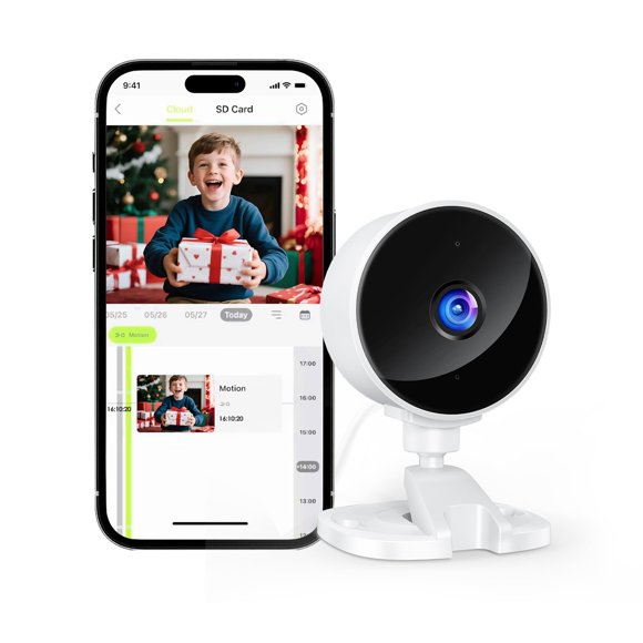 Cámara de Seguridad Interior YOTON WS01 WiFi 1080p con Visión Nocturna