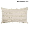 thumbnail image 1 of Funda de almohada bohemia, funda de cojín de lino de algodón, funda de almohada decorativa con borlas para sofá, sofá cama, silla 30x50cm Eigraketly LF0206-07B, 1 of 7