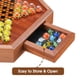 thumbnail image 4 of Juego de mesa Chinese Checkers BOPIPA para 6 jugadores con almacenamiento, 4 of 7
