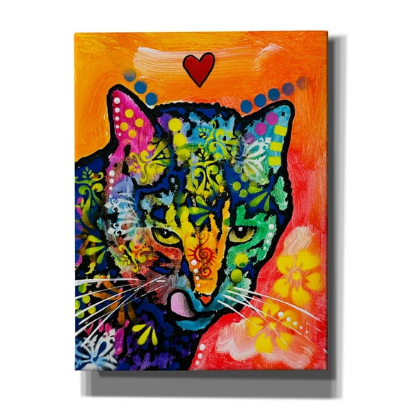 Epic Graffiti 'Tasty Treat Love' by Dean Russo Canvas Wall Art, 12" x 16"