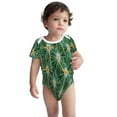 thumbnail image 2 of Yiaed Thorns Of Macro Cactus Print Infant Climbing Short Sleeve Onesie One-Piece Baby Bodysuit Clothes 0-12 Months -, 2 of 6