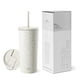 thumbnail image 1 of Vaso aislante moderno, sencillo, con tapa y pajita, 590 ml Simple Modern  NA, 1 of 8
