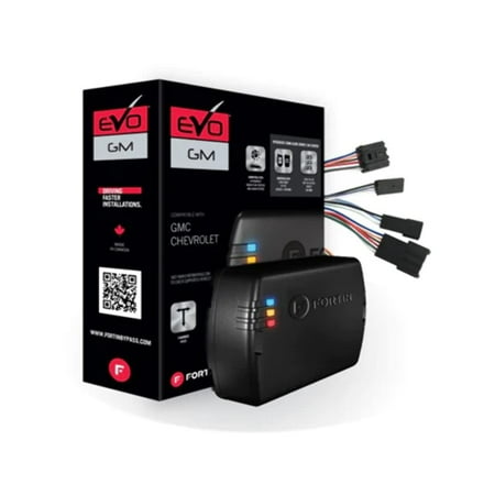 Fortin EVO-GMT4 Stand-Alone Add-On Remote Start Car Starter System for Cadillac Chevrolet GMC Full Size Vehicles C64