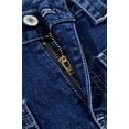 thumbnail image 6 of Denim Patch Pocket Wide Leg Jeans, 6 of 10