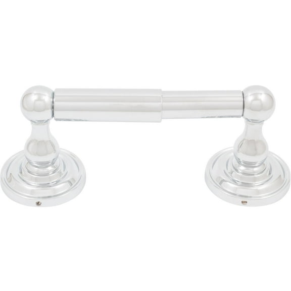 Charlotte Paper Holder, Polished Chrome by Stone Harbor Hardware