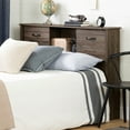 thumbnail image 3 of South Shore Ulysses Full Bookcase Headboard in Fall Oak, 3 of 12