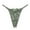 Green, variant on Women's Panties Ladies Fashion Europe And America Lace Underwear Thong in Large Size Elegant Skimpy Lace for Modern Women Red M