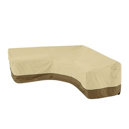Fashionhome V-Shaped Sectional Sofa Cover Outdoor Furniture Cover Patio ...