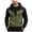 AG, variant on UAYOTSE Mens Color Block Fleece Full Zip Hooded Jacket Drawstring Long Sleeve Hoodie for Street Wear and Daily Training
