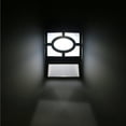 thumbnail image 3 of 2 Piezas Solares LED Para Exteriores, Luz De Sensor De Movimiento Inalámbrico, Luces De Seguridad Impermeables Y Fáciles De Instalar Para Pue kusrkot luz de pared lámpara de paisaje, 3 of 8