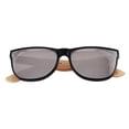 thumbnail image 1 of Lentes de Madera VentDepot Skyline Silver UV400 Policarbonato Madera de Bambú, 1 of 1