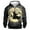 D_ Gray Sweatshirts for Men, variant on YLSDY Mens Sweatshirts Cartoon Ghost Pumpkin Leaf Graphic Half Zip Hoodie Utility Sleeve Pocket Regular Pullover for Fall Festival Backyard Hangout Black XS