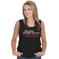 thumbnail image 3 of Dont Succeed Fix Ponytail Start Again Womens Plus Size Graphic Tank Top Brisco Brands 3X, 3 of 5