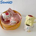 thumbnail image 2 of New Sanrio Hello Kitty Mug Cinnamoroll My Melody Cartoon Small Kawaii Coffee Cup Cute Water Cups Kids Children'S Gift 50-100ml, 2 of 5