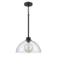 thumbnail image 2 of Elk Home 14-Inch Wide Julian Pendant, Transitional, Matte Black, 2 of 5