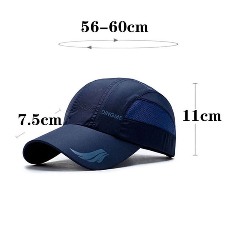Men Women Running Quick Dry Breathable Golf Tennis Cap Sun  display picture 1