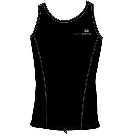 Lavacore Men's Polytherm Vest X-Small Black (Black, Med-Large)