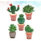 thumbnail image 1 of 5 piezas de imanes de cactus lindos imán de nevera imán de nevera imán de armario imanes decorativos imanes de cocina de cactus decoración del hogar (estilo aleatorio). Afortunado Sencillez, 1 of 3