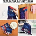thumbnail image 7 of SKYSONIC 4th of July Kitchen Dish Towel 6 pieces, Super Absorbent Soft Drying Cloth Tea Bar Towels, 28 x 18 Inch, 7 of 7