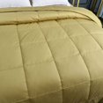 thumbnail image 4 of Candid Bedding All Season Essential Alternative Goose Down Comforter, Quilted Duvet Insert (Olive), 4 of 6