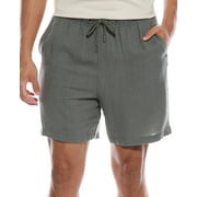 Onia mens Linen-Blend Short, XXL, Green
