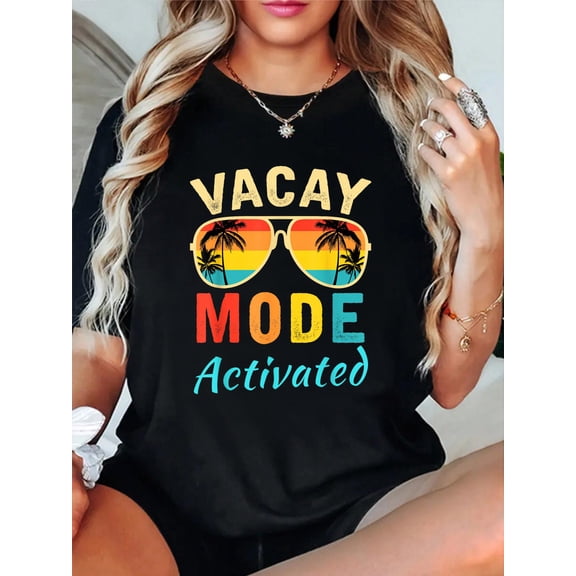 Vacay Mode Activated Vacation Summer Cruise Getaway Holiday T-Shirt