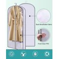 thumbnail image 4 of Bolsa de ropa Sleeping Lamb para colgar durante mucho tiempo, 60 pulgadas, 5 paquetes, armario, 4 of 7